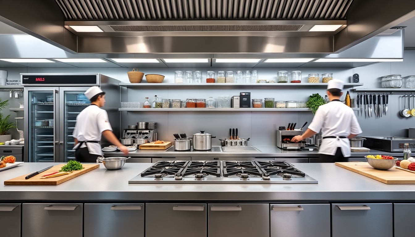 Ergonomie en cuisine professionnelle : positionner sa cuisinière pour un flux de travail optimal